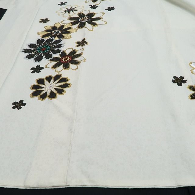 ❁tomihisa❁新品 さが美謹製 桜 着物 正絹 仕付け糸付 トールサイズ