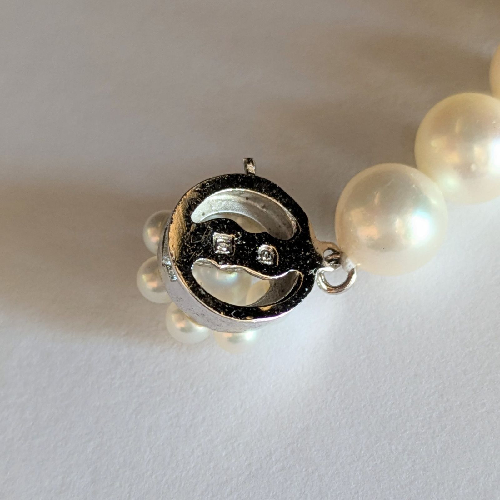 1円 TASAKI タサキ 田崎 本真珠 アコヤ真珠 ダイヤモンド 0.01ct 