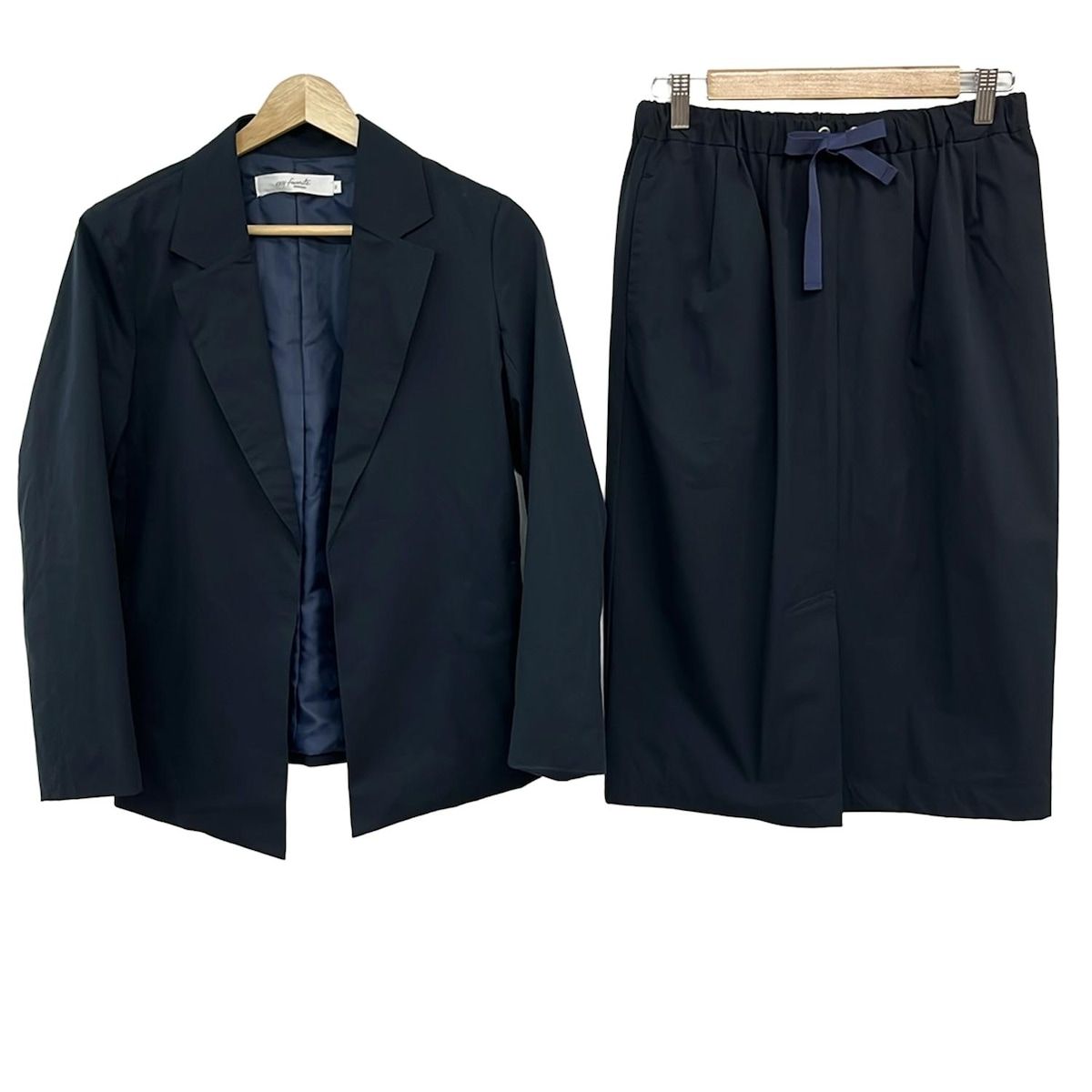 DANSKIN ダンスキン スカートスーツ レディース 黒 my favorite