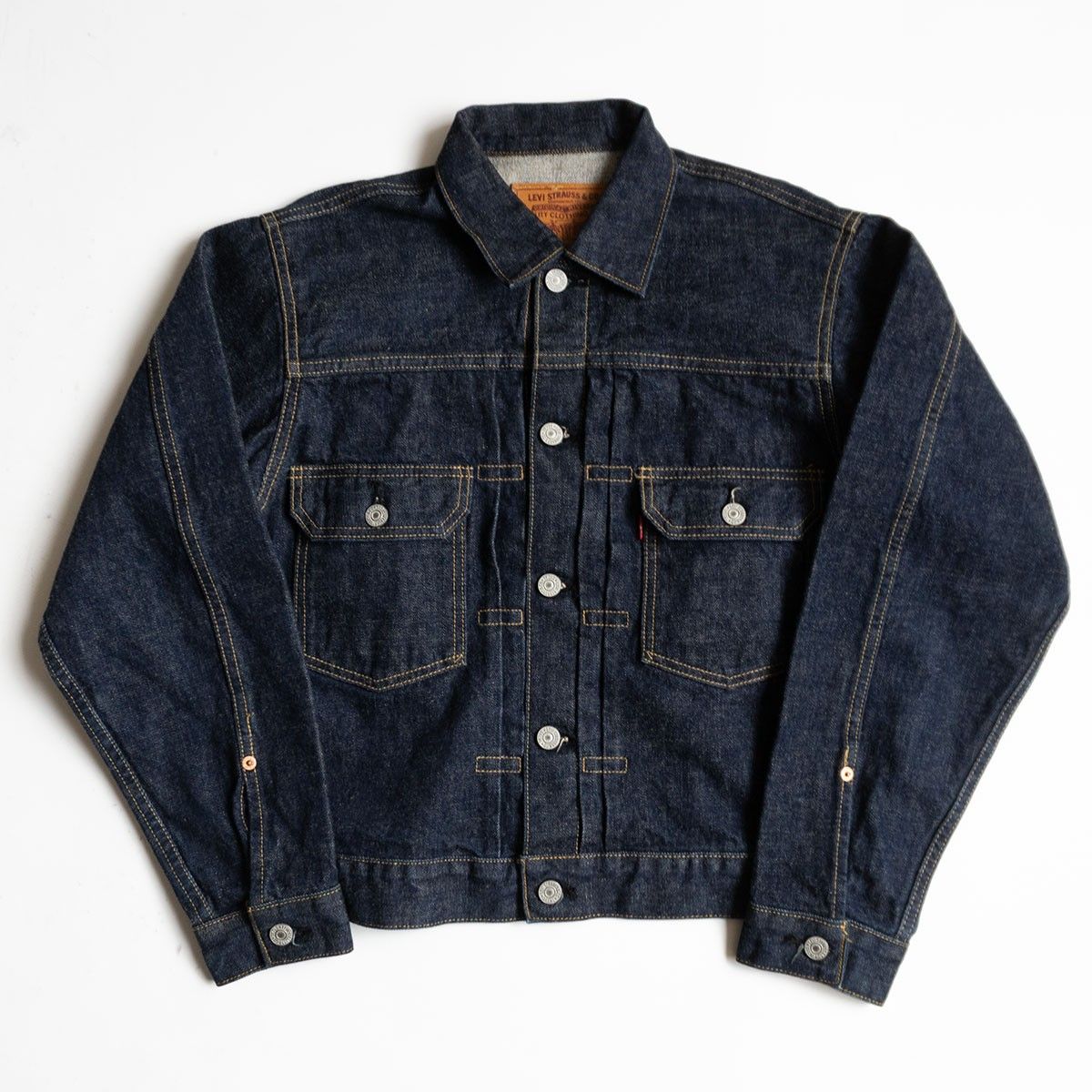 a8155 Levis 507 2nd BIGE J09 デニム ジャケット 美品/濃紺】 LEVI'S 【 507XX ビッグE デニムジャケット 】38 日本製