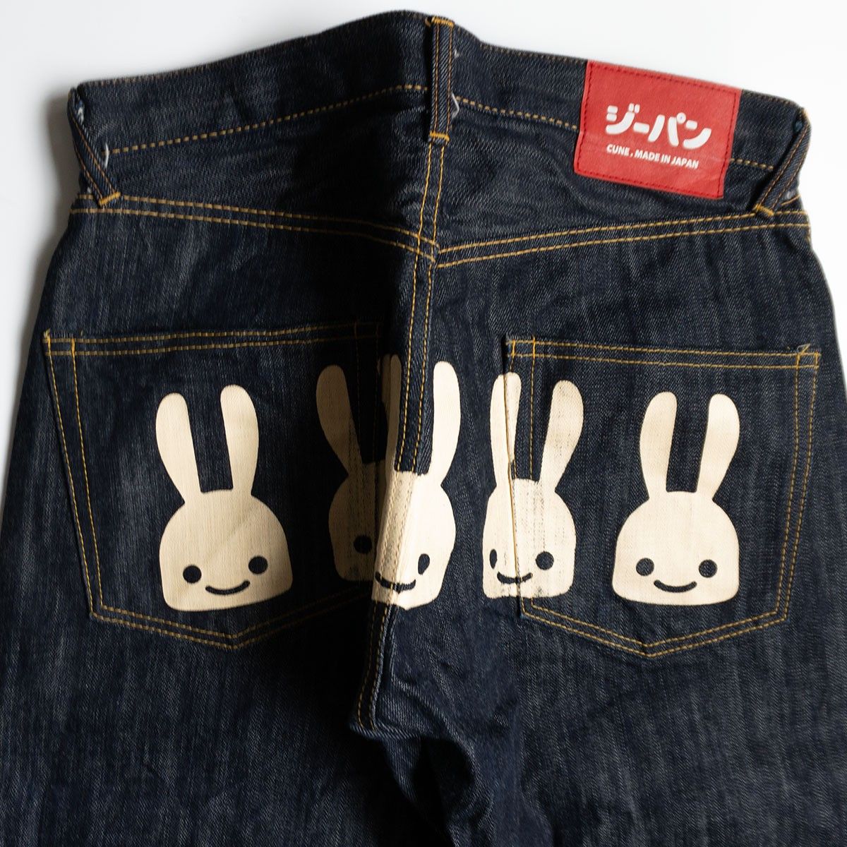 美品】CUNE【5連うさぎ デニムパンツ】32 キューン 25110852 - メルカリ
