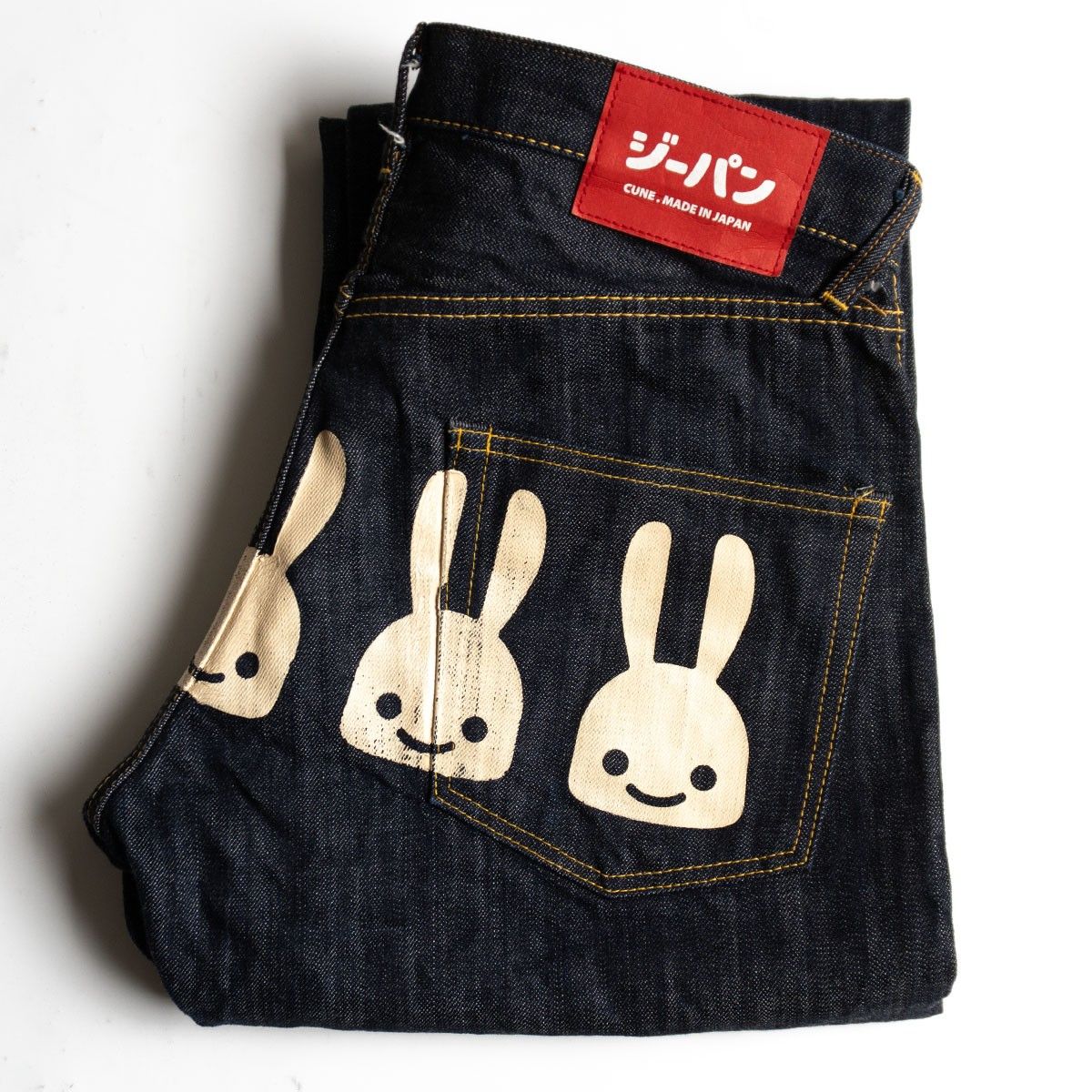 美品】CUNE【5連うさぎ デニムパンツ】32 キューン 25110852 - メルカリ