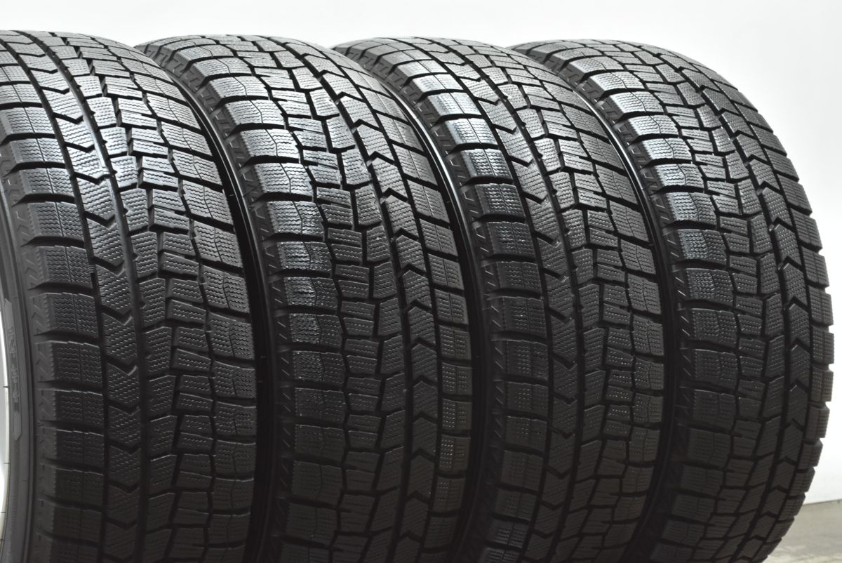  使用僅か 17 in 7 J 55 PCD 114 3 ウィンターマックスWM 02 215 R レクサスHS クラウン ヤリスクロス WR V ヴェゼル セレナ 17インチ タイヤ ホイールセット