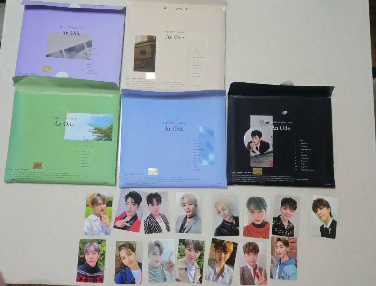 An Ode CDアルバム トレカetcセット SEVENTEEN An Ode アルバム フルセット + トレカ - メルカリ