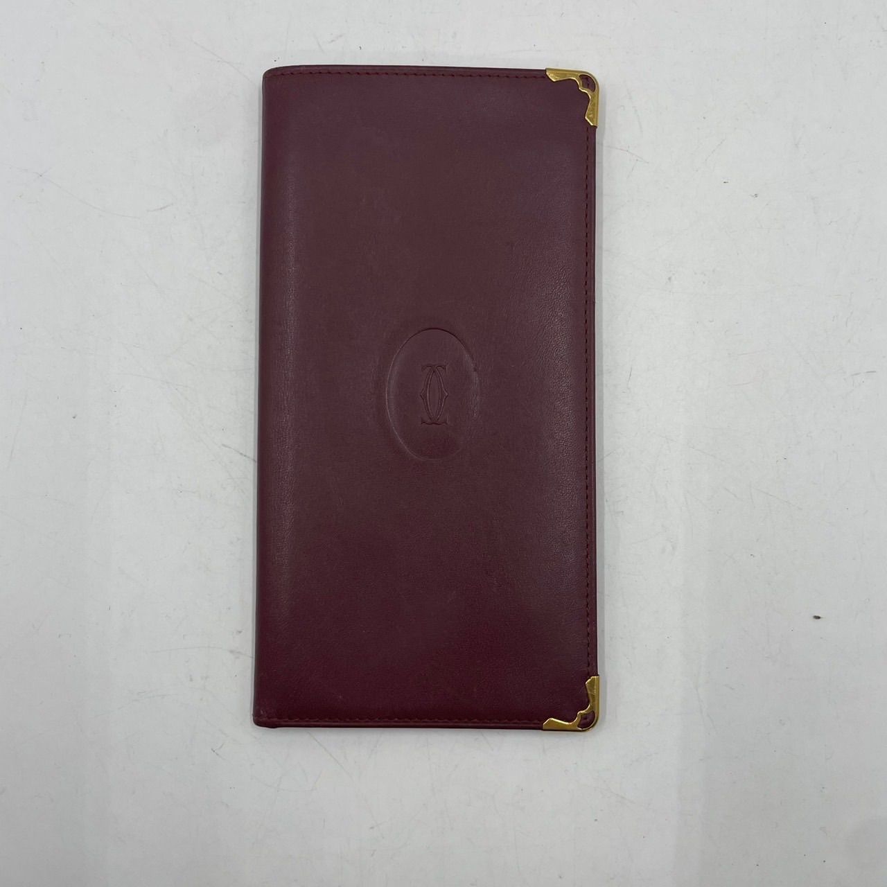 良品 Cartier カルティエ 長財布 お札入れ ロングウォレット マスト