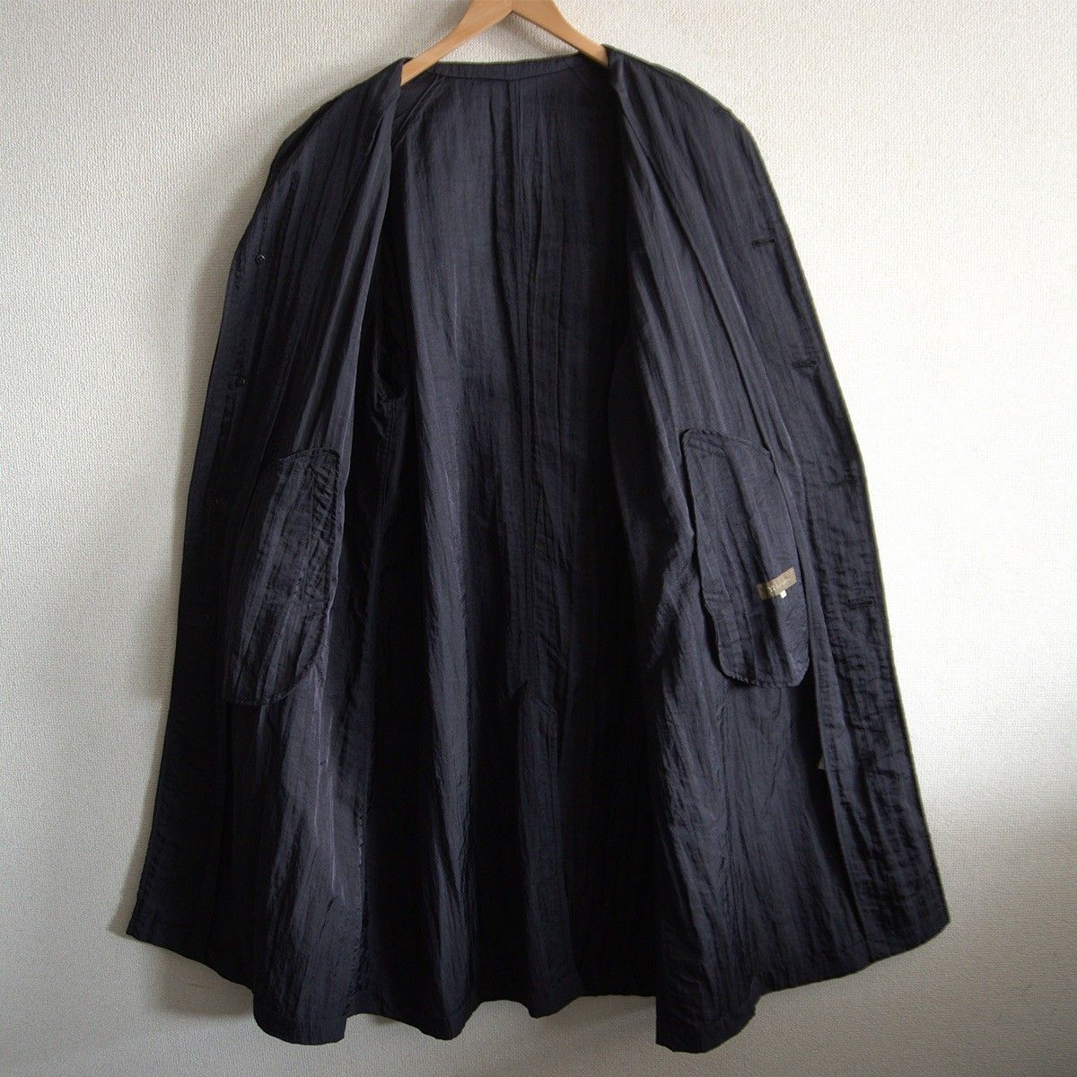 90s/アーカイブ】Y's for men【ナイロン ロング コート】M 90年代