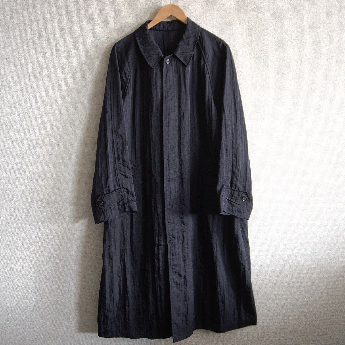 90s/アーカイブ】Y's for men【ナイロン ロング コート】M 90年代