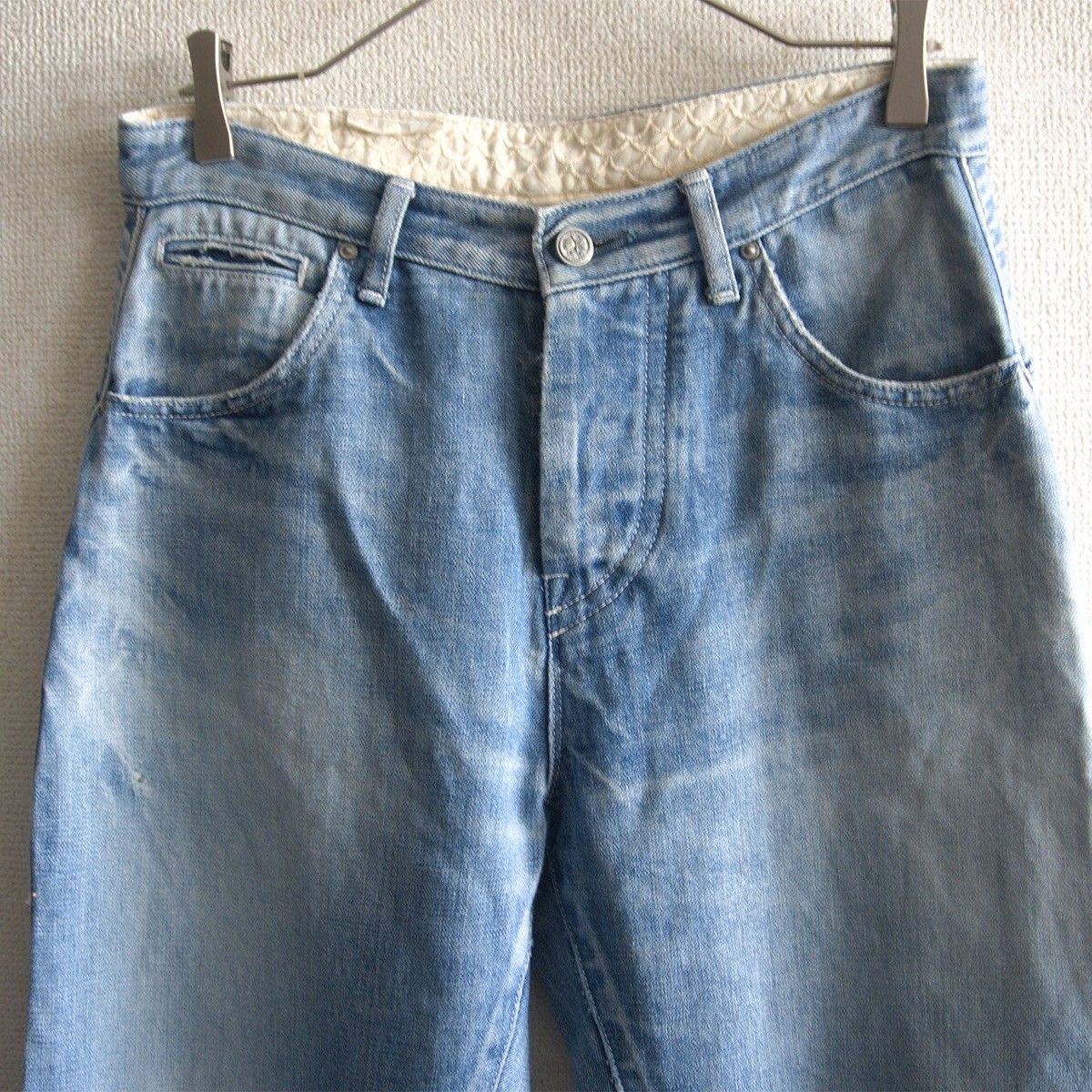 mina perhonen always 加工 デニムパンツ 38 ミナペルホネン