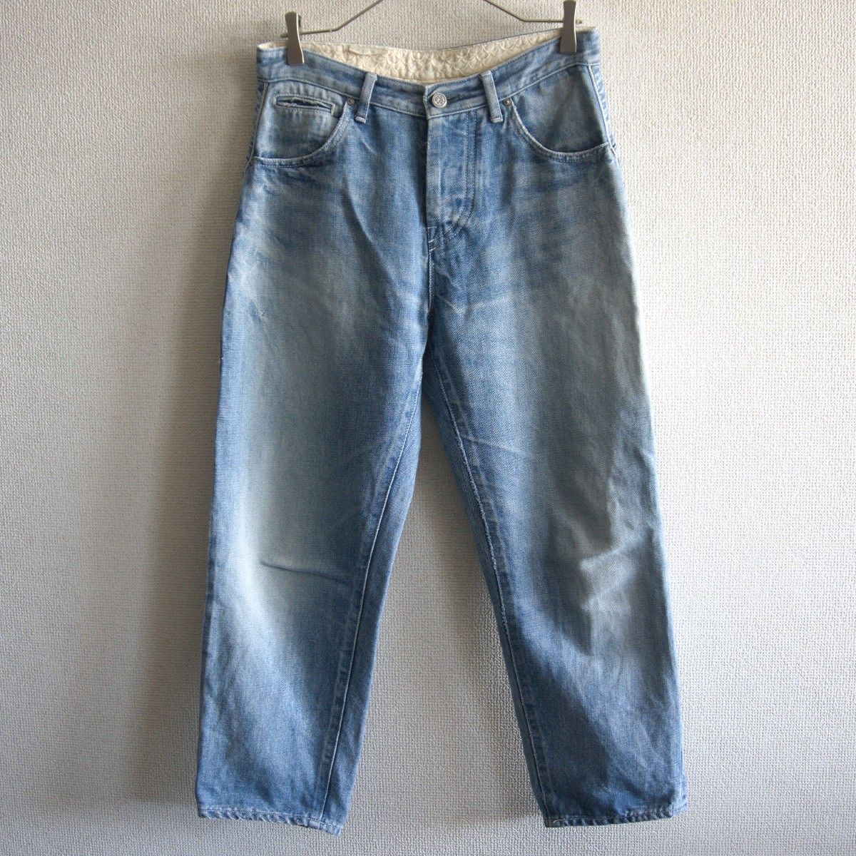 mina perhonen always 加工 デニムパンツ 38 ミナペルホネン