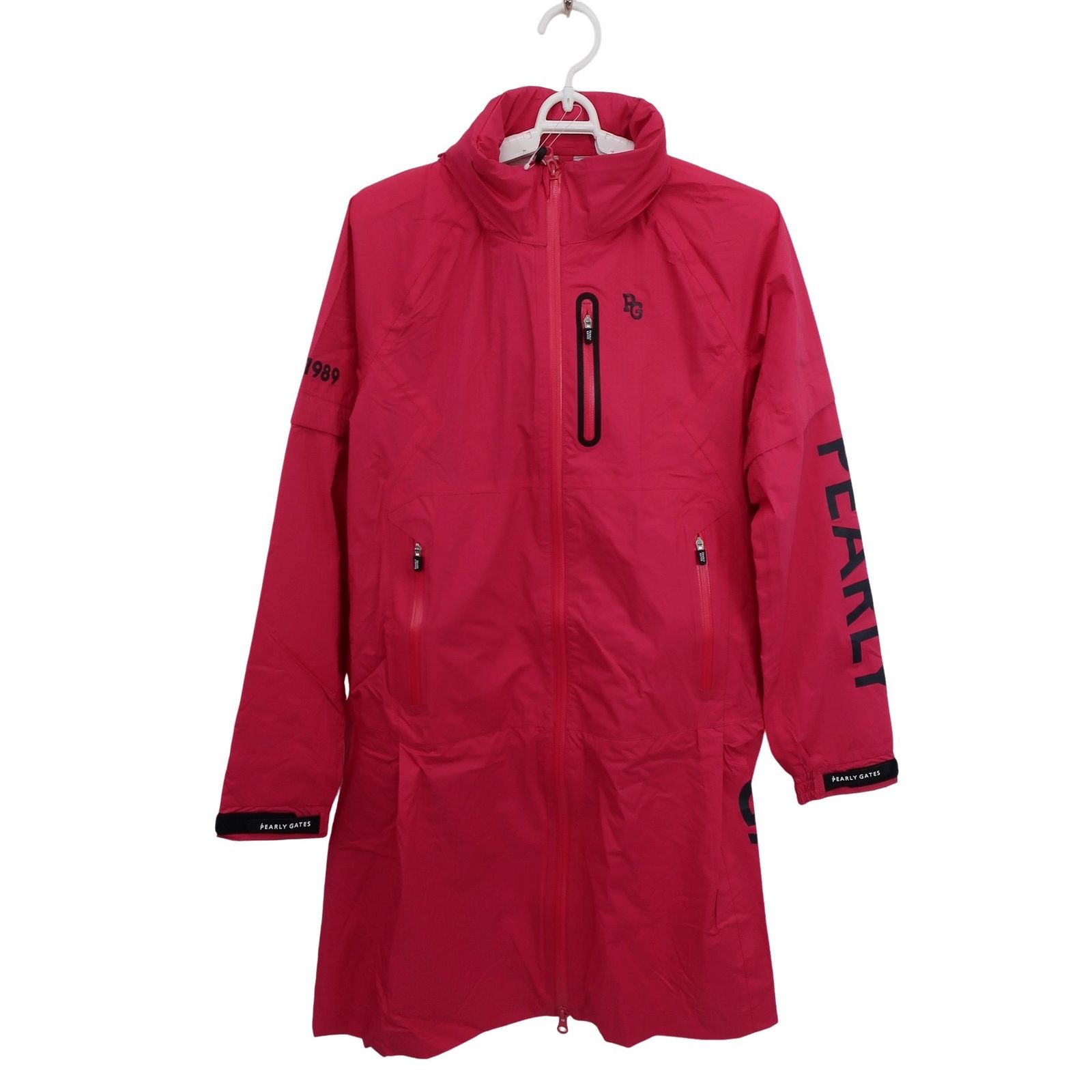PEARLY GATES パーリーゲイツ レインウェア ワンピース ピンク レディース 0 053-2988306 ゴルフウェア 2511-0188