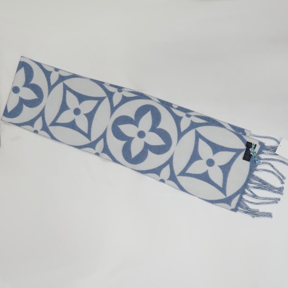 Ts574081 ルイ・ヴィトン マフラー LVメダリオン M79214 レディース