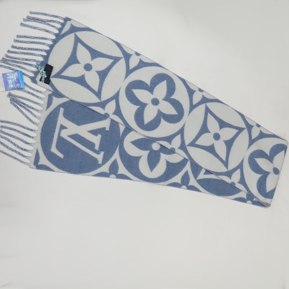 Ts574081 ルイ・ヴィトン マフラー LVメダリオン M79214 レディース