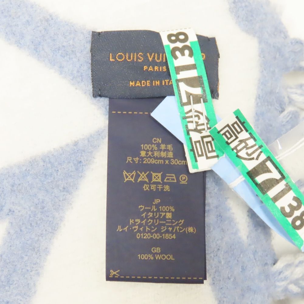 Ts574081 ルイ・ヴィトン マフラー LVメダリオン M79214 レディース