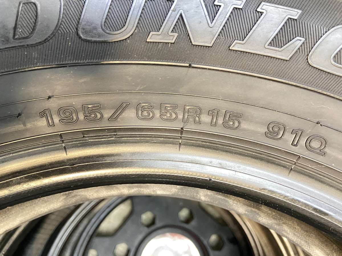 195/65R15 ダンロップ ウィンターマックス WM02 中古タイヤ