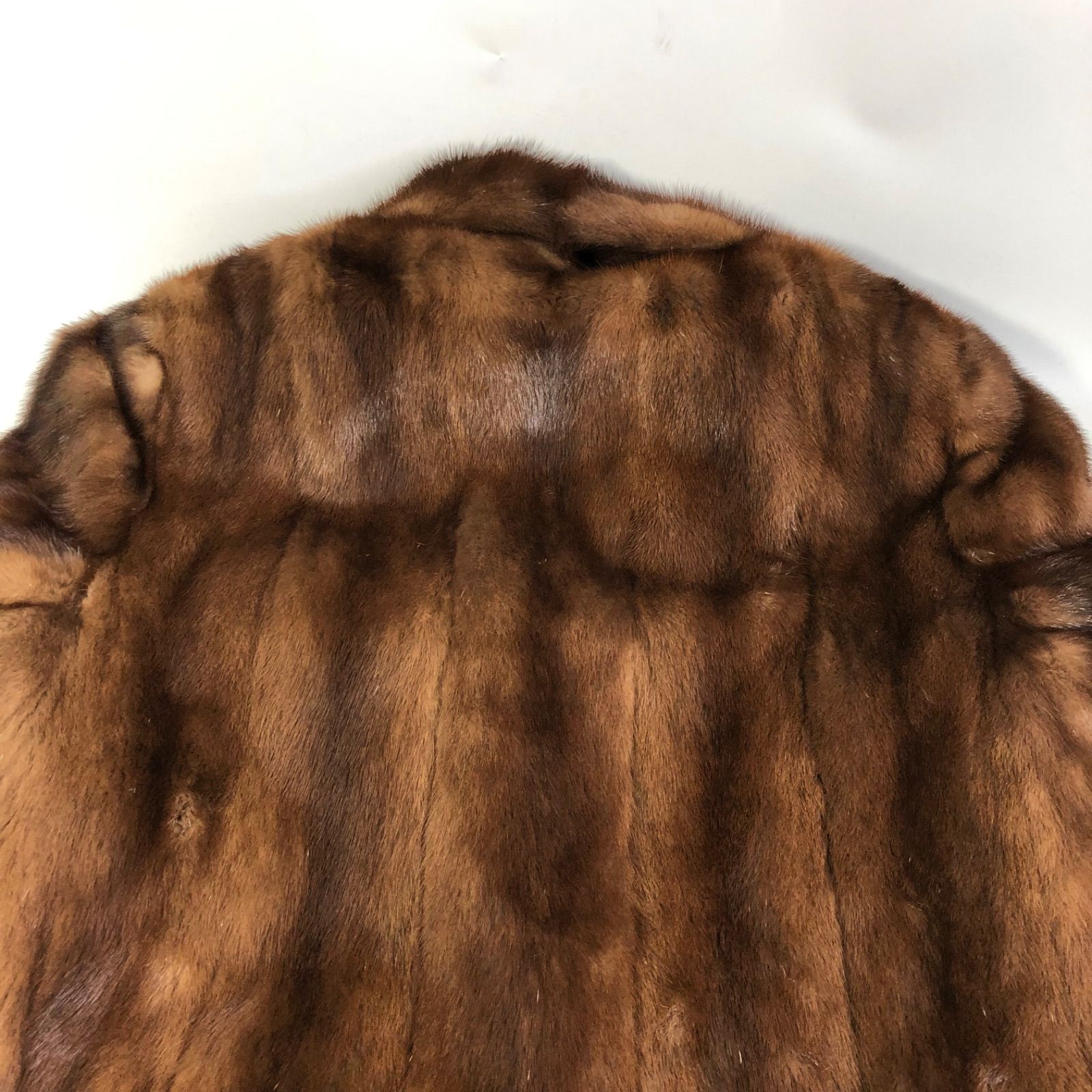 A1126-27-5 毛皮 レディース デミバフ ミンク 艶 上質 ファーコート