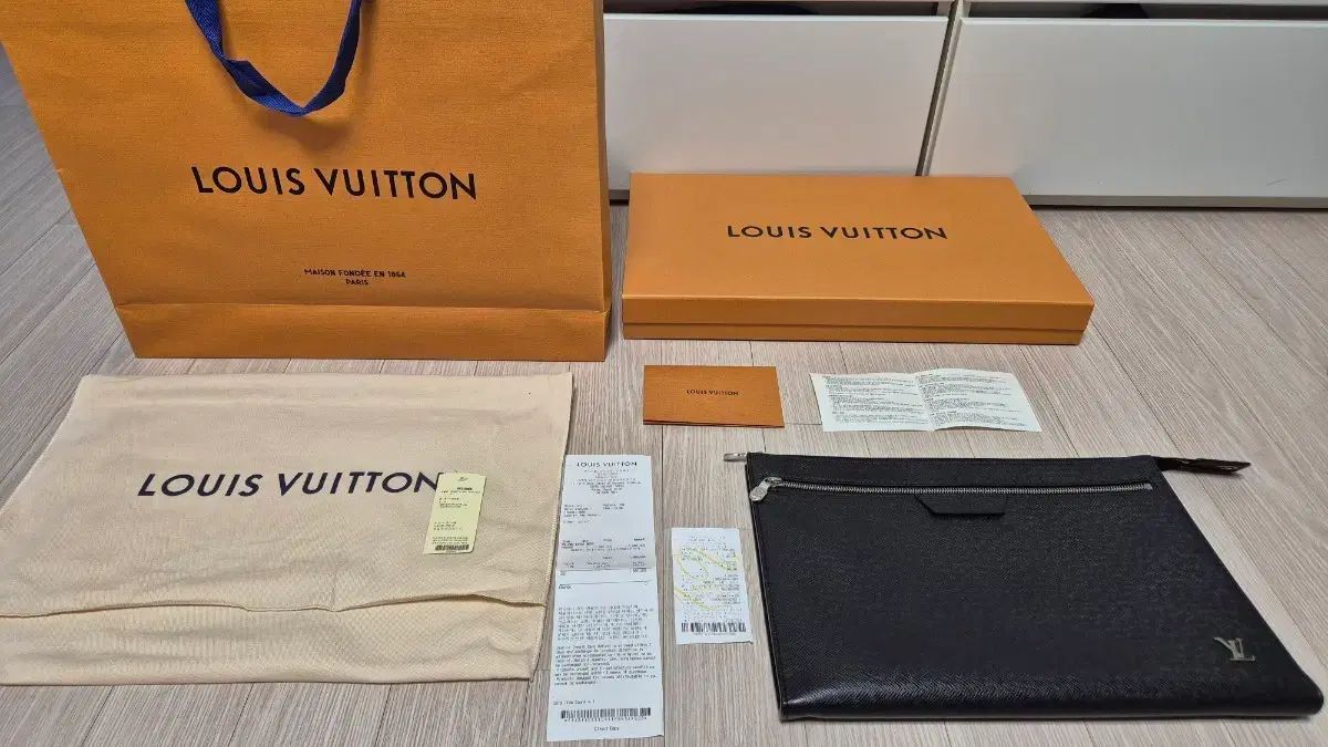 ルイヴィトンクラッチ M 30965 フルセット レシート含む