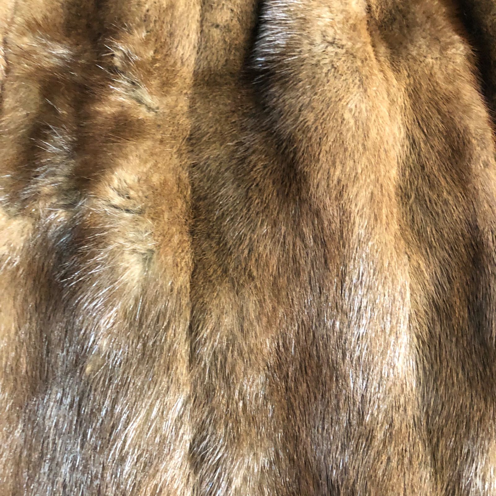 A1126-27-5 毛皮 レディース デミバフ ミンク 艶 上質 ファーコート