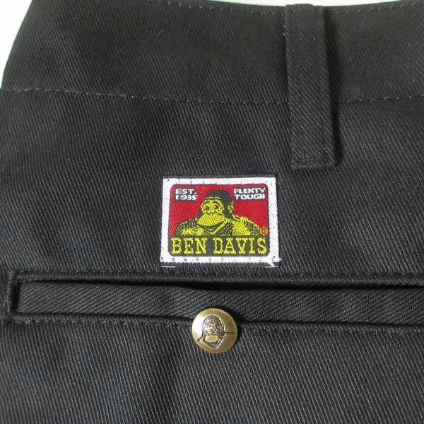 新品 US企画 BEN DAVIS ベンデイビス ベンズ ワークパンツ 黒 W38