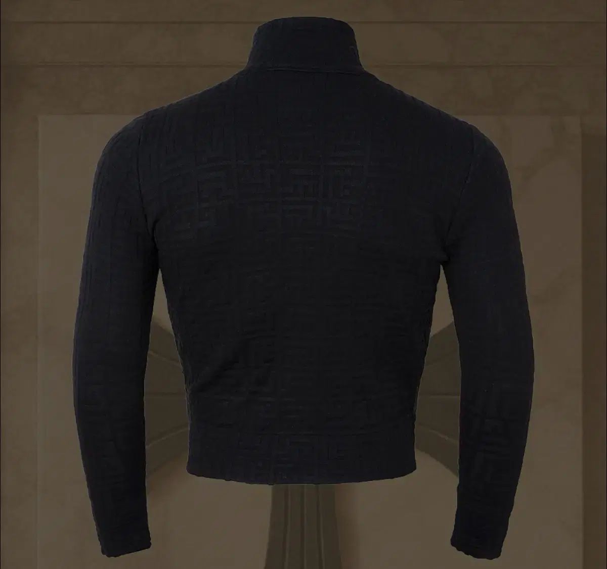 ラフィナート エトゥアル ニット ダウン ジャケット グース 黒