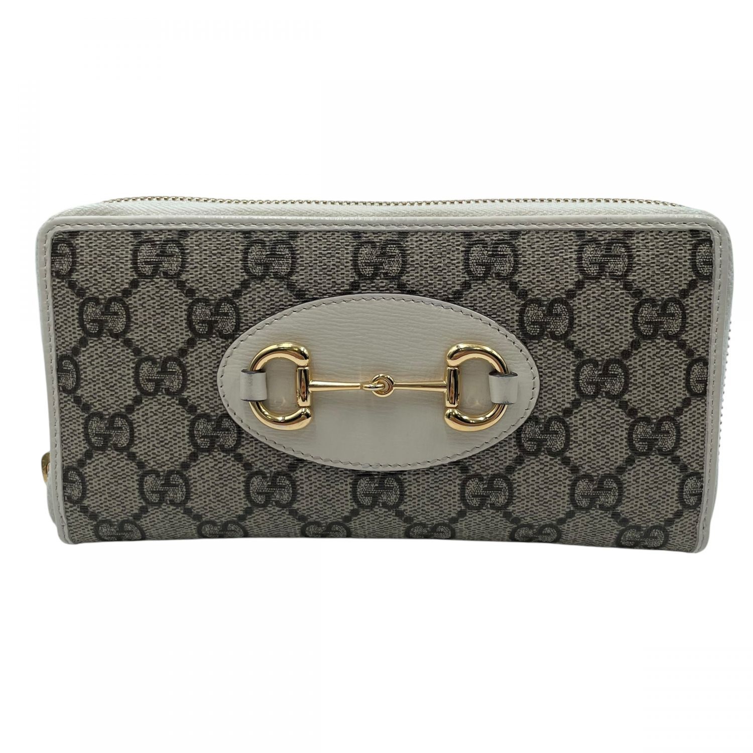 GUCCI グッチ ホースビット 621889 ジップアラウンドウォレット GG 長財布 メンズ ブラウン KJ