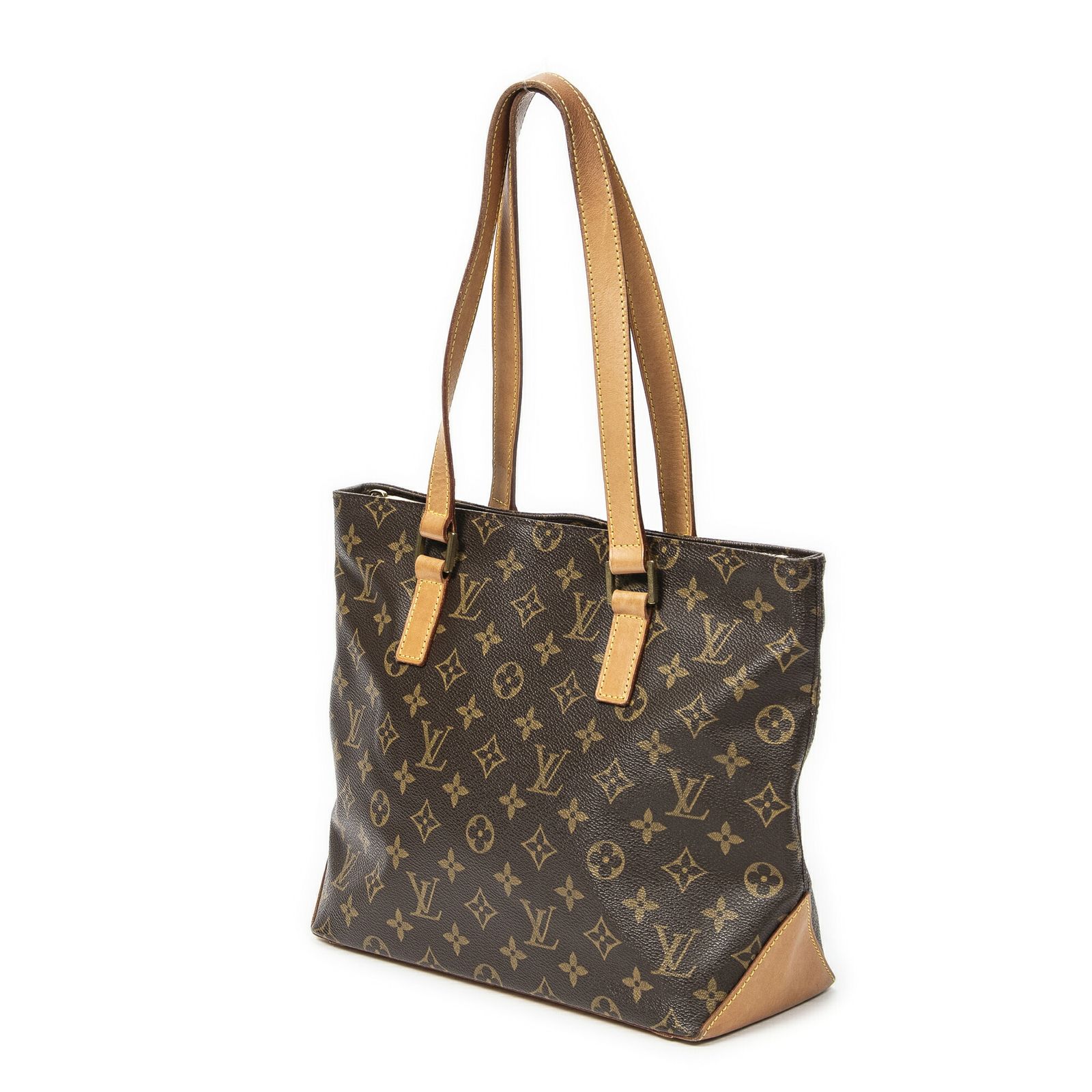 LOUIS VUITTON ルイヴィトンカバピアノ茶色モノグラムキャンバスAB