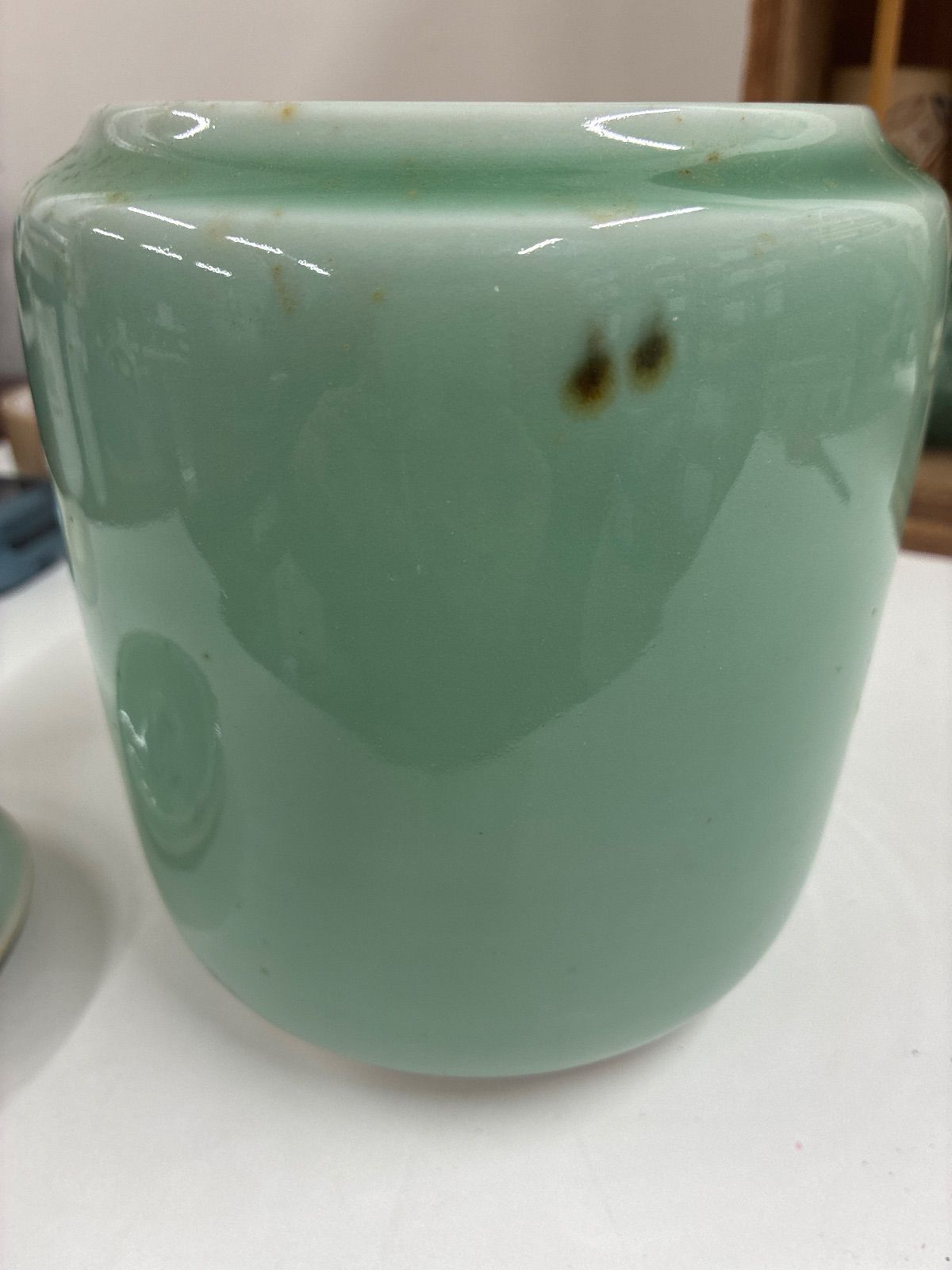 茶道具セット 千古窯の飛青磁皆具の水指付 - メルカリ