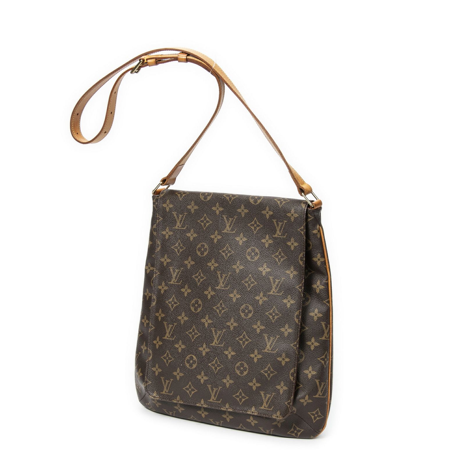 LOUIS VUITTON ルイヴィトンミュゼット茶色モノグラムキャンバスAB