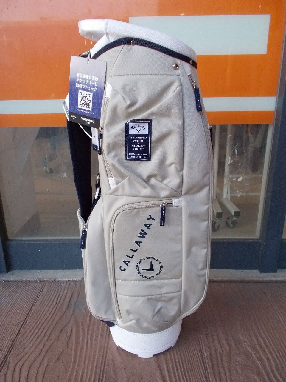 新品 Callaway Advance 25 JM 軽量 9.5型 2.6kg ベージュ キャロウェイ