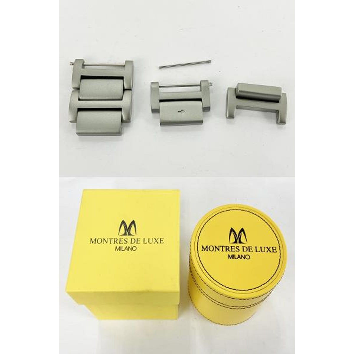 Montres deluxe 45 mm モントレス クロノグラフ クォーツ メンズ 腕時計