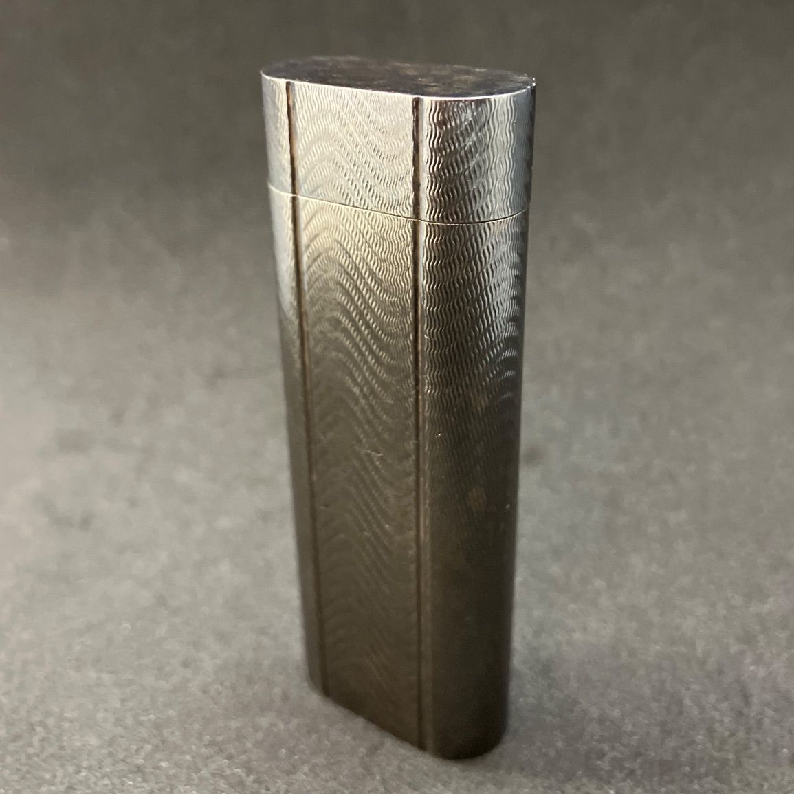 Cartier カルティエ ガスライター ローラー式 オーバル シルバー 5217