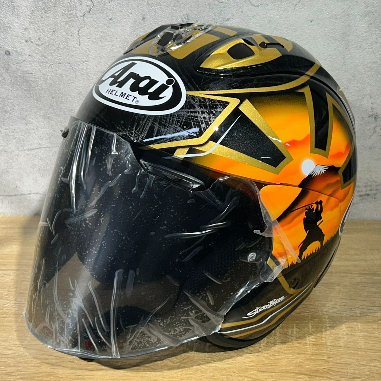 新品未使用 2023年製 Arai ヘルメット HELMET VZ-RAM 侍 59-60CM L