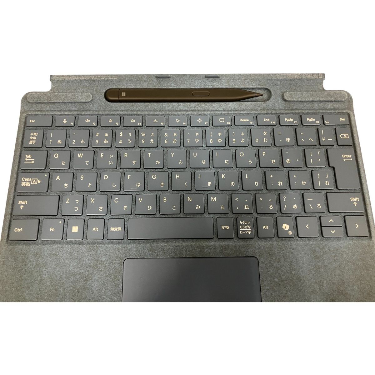  Microsoft Surface Pro 1864 1962 キーボード スリムペン ペン収納付 PC キーボード本体 キーボード