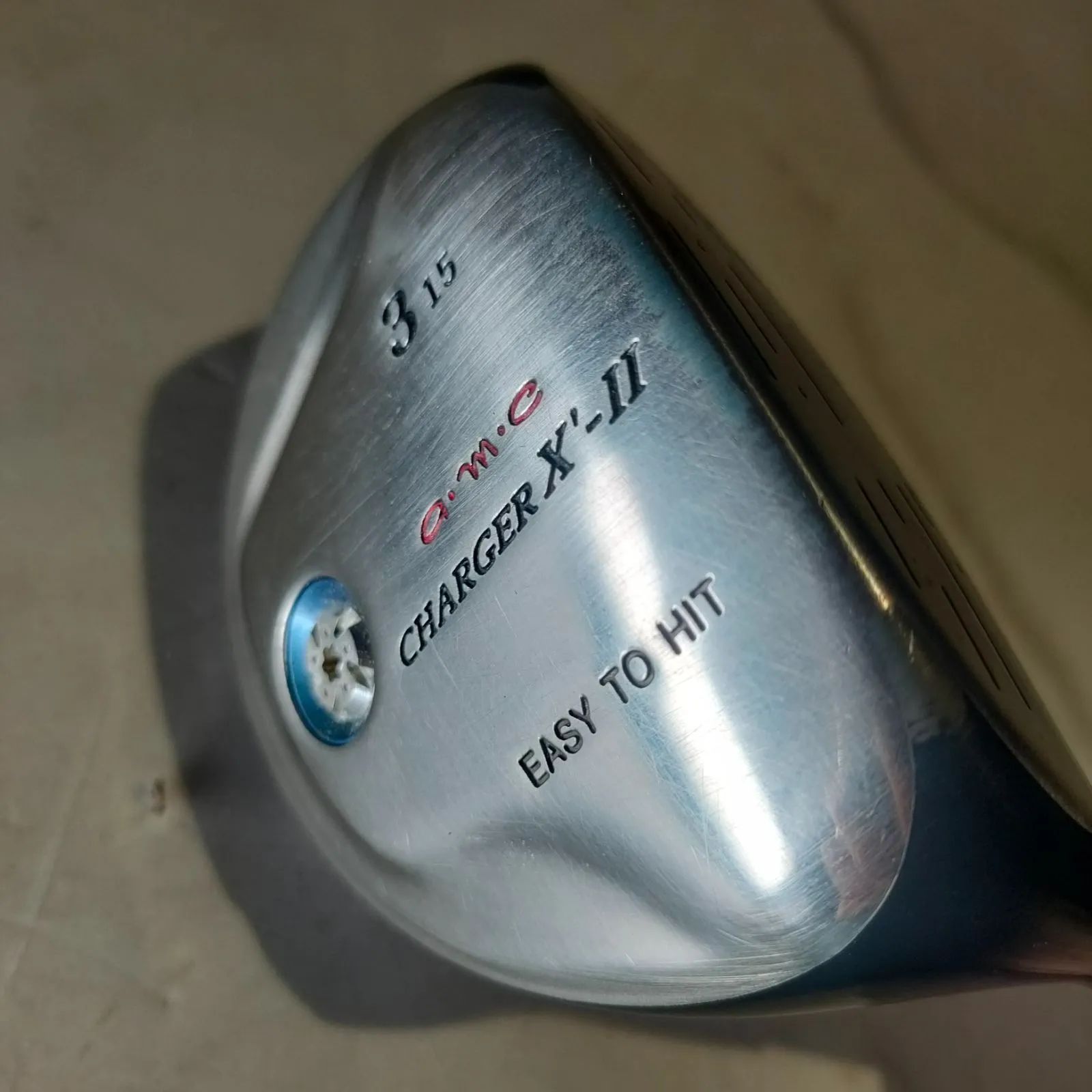 まとめて 3本セット a m c アメリカン倶楽部 フェアウェイウッド CHARGER X ⅡHARGER II 5番ウッド 7番 ゴルフ スポーツ クラブ