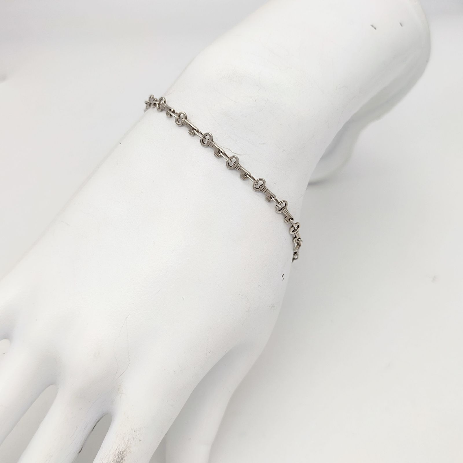 美品】キーモチーフブレスレット 鍵 ITALY SILVER シルバー925 - メルカリ