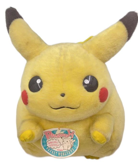 希少！】 初代 ピカチュウ 等身大 ぬいぐるみ 1/1 初期 TOMY タグ付