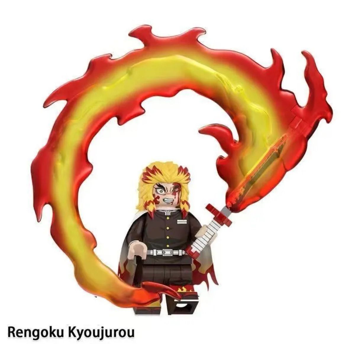 即納 レゴ互換 ミニフィグ 鬼滅の刃キャラクター 11体セット 新作/炭 