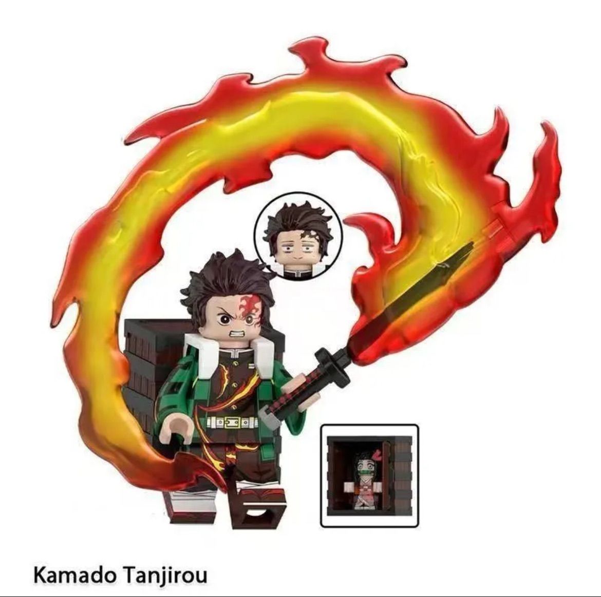 即納 レゴ互換 ミニフィグ 鬼滅の刃キャラクター 11体セット 新作/炭