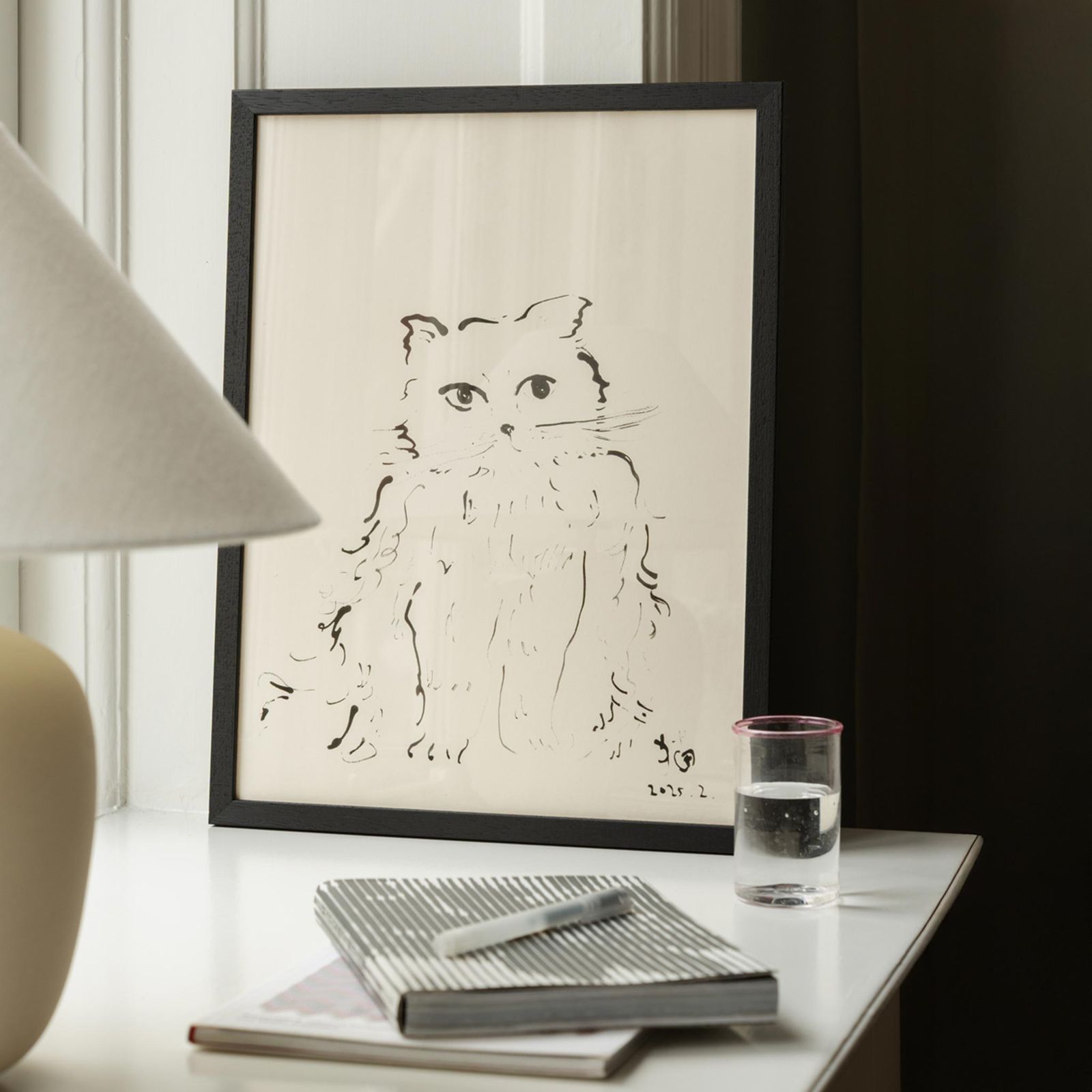 The Poster Club アートポスター 30×40cm Cat ポスタークラブ 北欧雑貨 