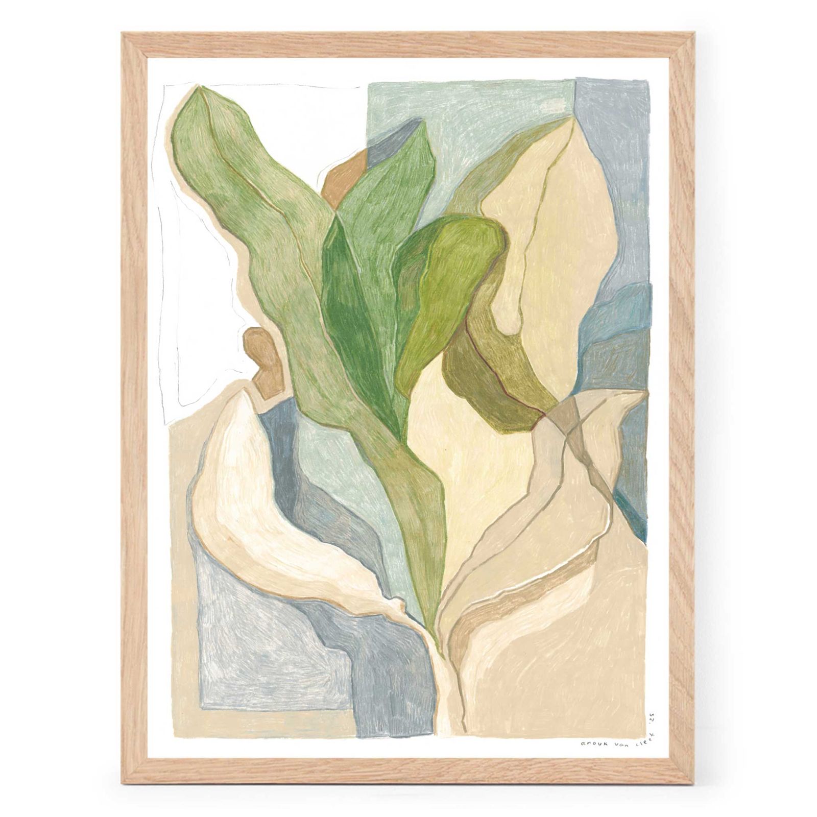 The Poster Club アートポスター 30×40cm Seaweed ポスタークラブ 北欧雑貨 デンマーク製&frasl;124x17511-30x40