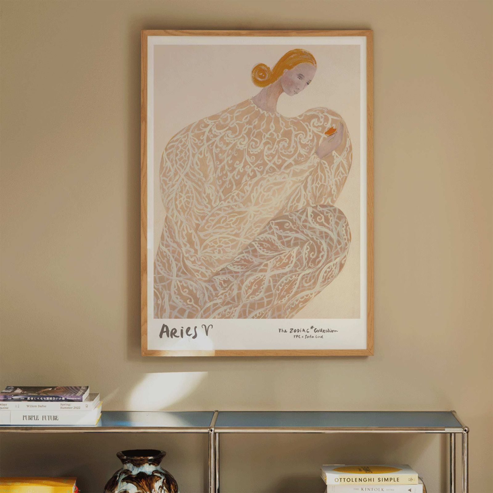 The Poster Club アートポスター 30×40cm Aries ポスタークラブ 北欧雑貨 デンマーク製/124x17519-30x40 The Poster Club ポスタークラブ&frasl;124x16941-30x40 Wine アートプリント&frasl;124x17508-30x40