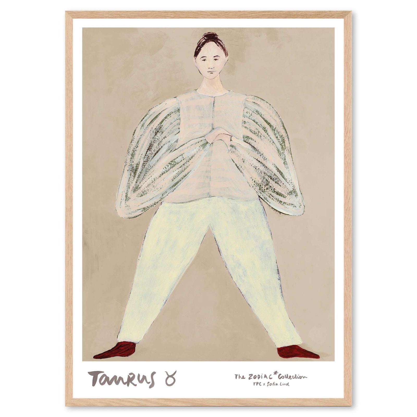 The Poster Club アートポスター 50 70 cm Taurus ポスタークラブ 北欧雑貨 デンマーク製 124 x 17520