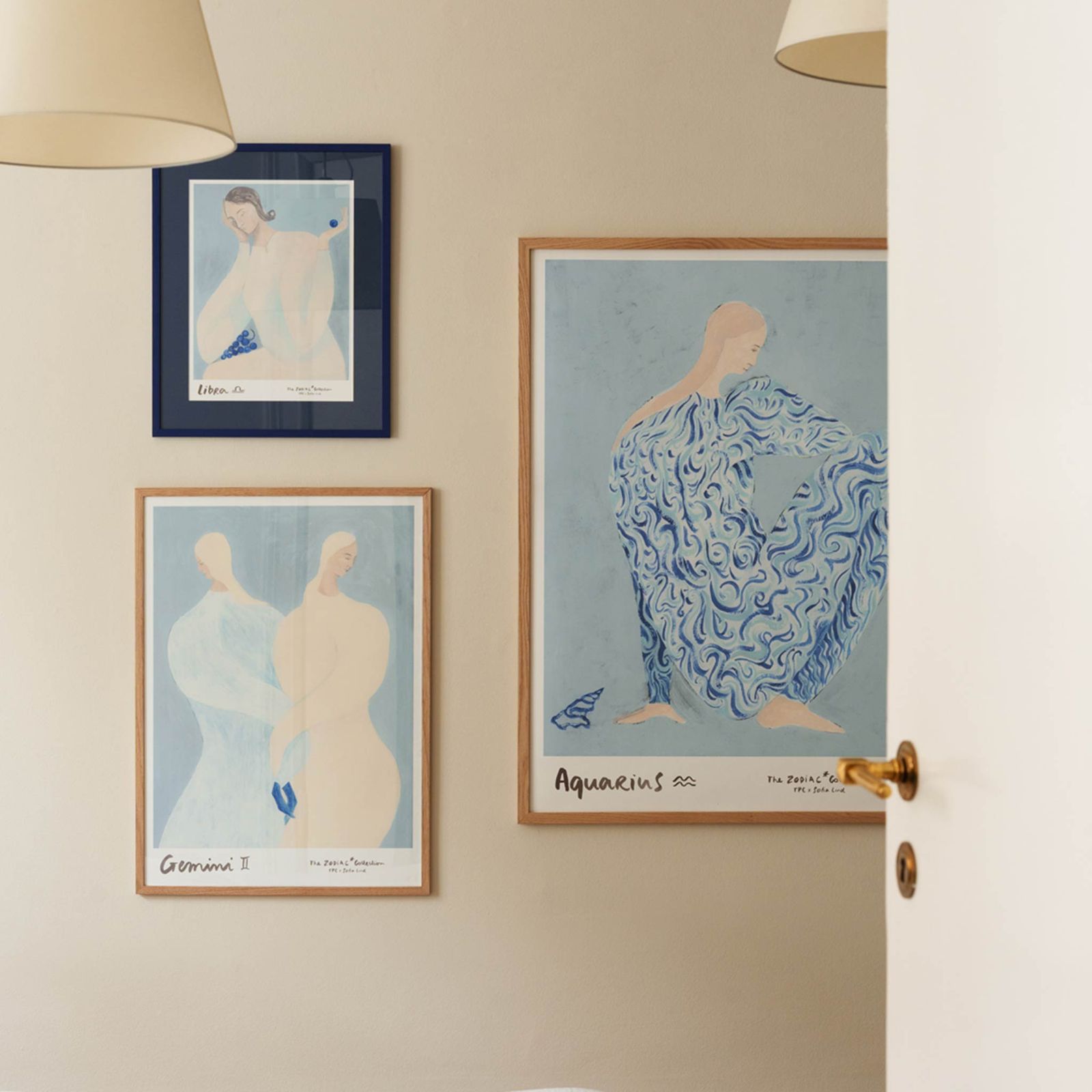 The Poster Club アートポスター 30×40cm Libra ポスタークラブ 北欧