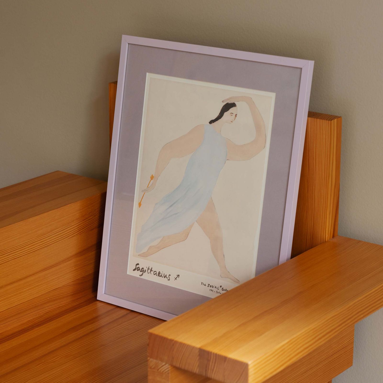 The Poster Club アートポスター 30×40cm Sagittarius ポスタークラブ