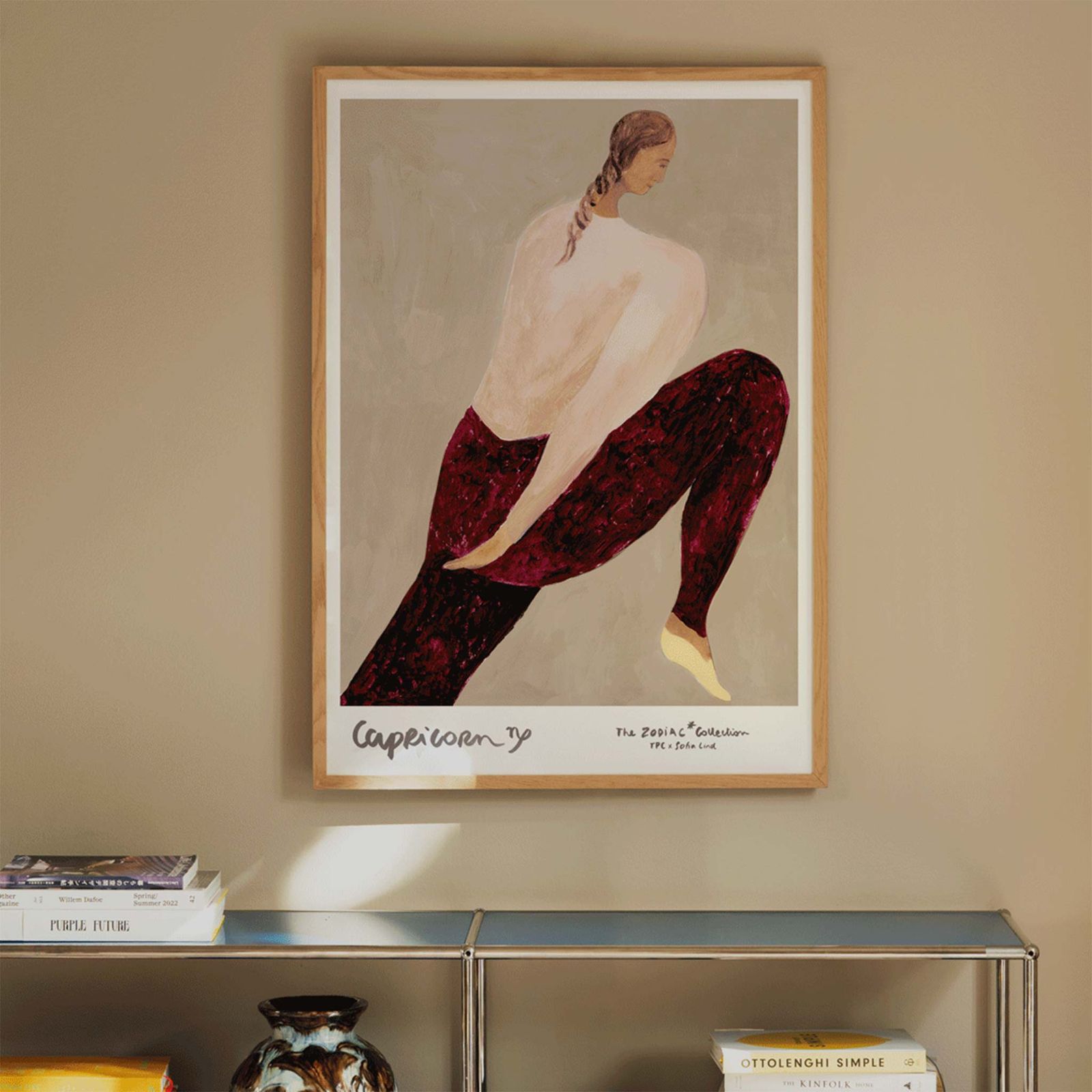 The Poster Club アートポスター 50×70cm Capricorn ポスタークラブ