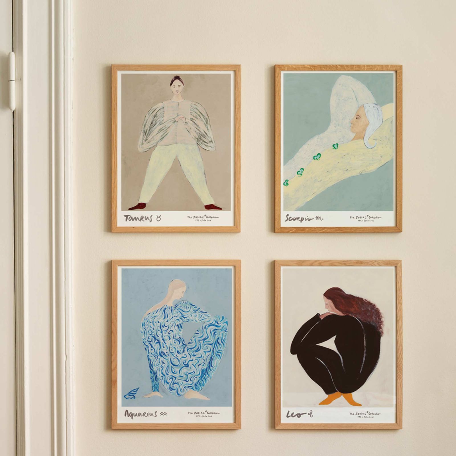 The Poster Club アートポスター 30×40cm Aquarius ポスタークラブ