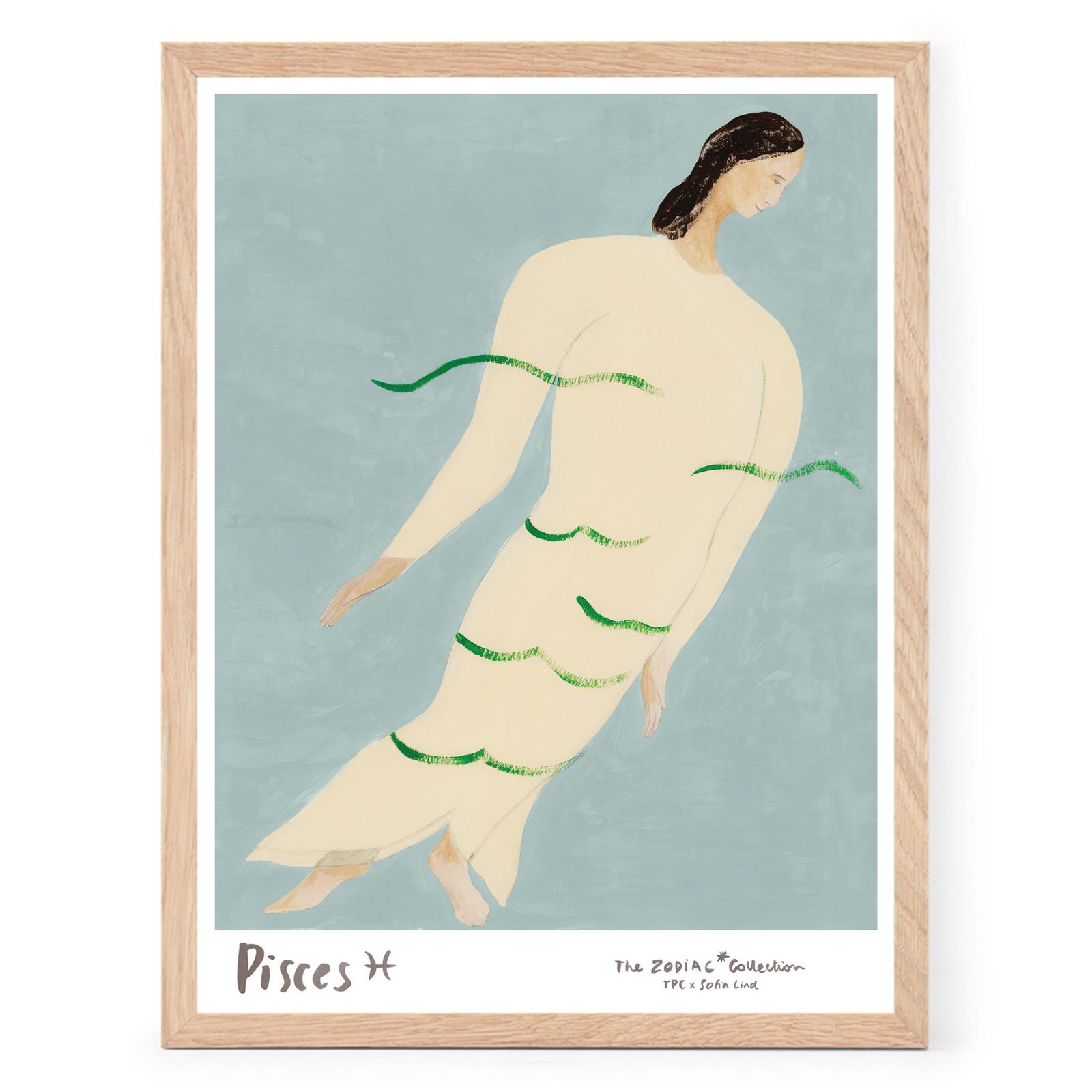 The Poster Club アートポスター 30×40cm Pisces ポスタークラブ 北欧