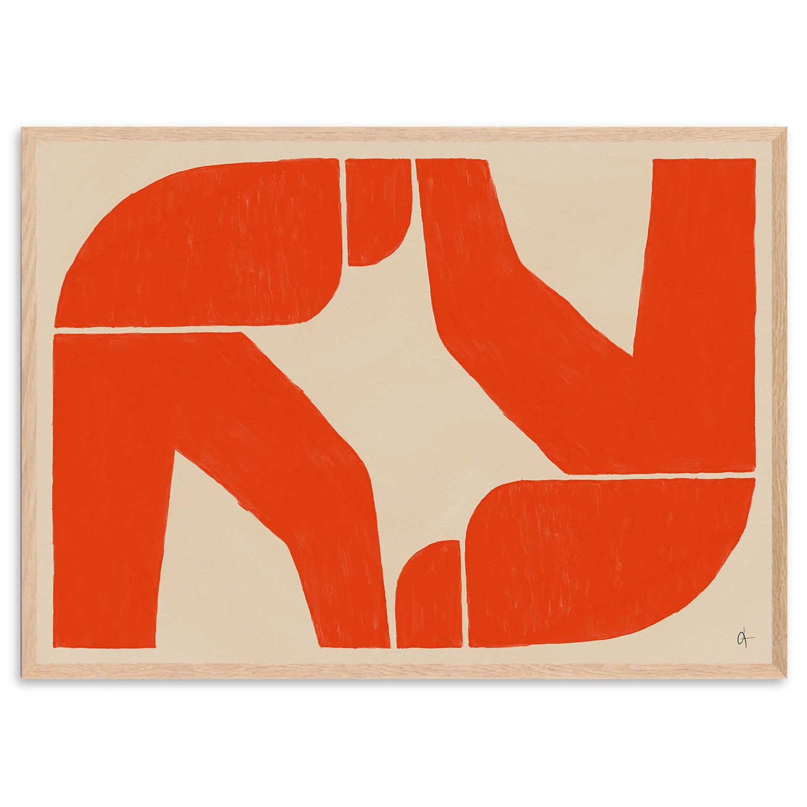 The Poster Club アートポスター 50×70cm 4 PM ポスタークラブ 北欧