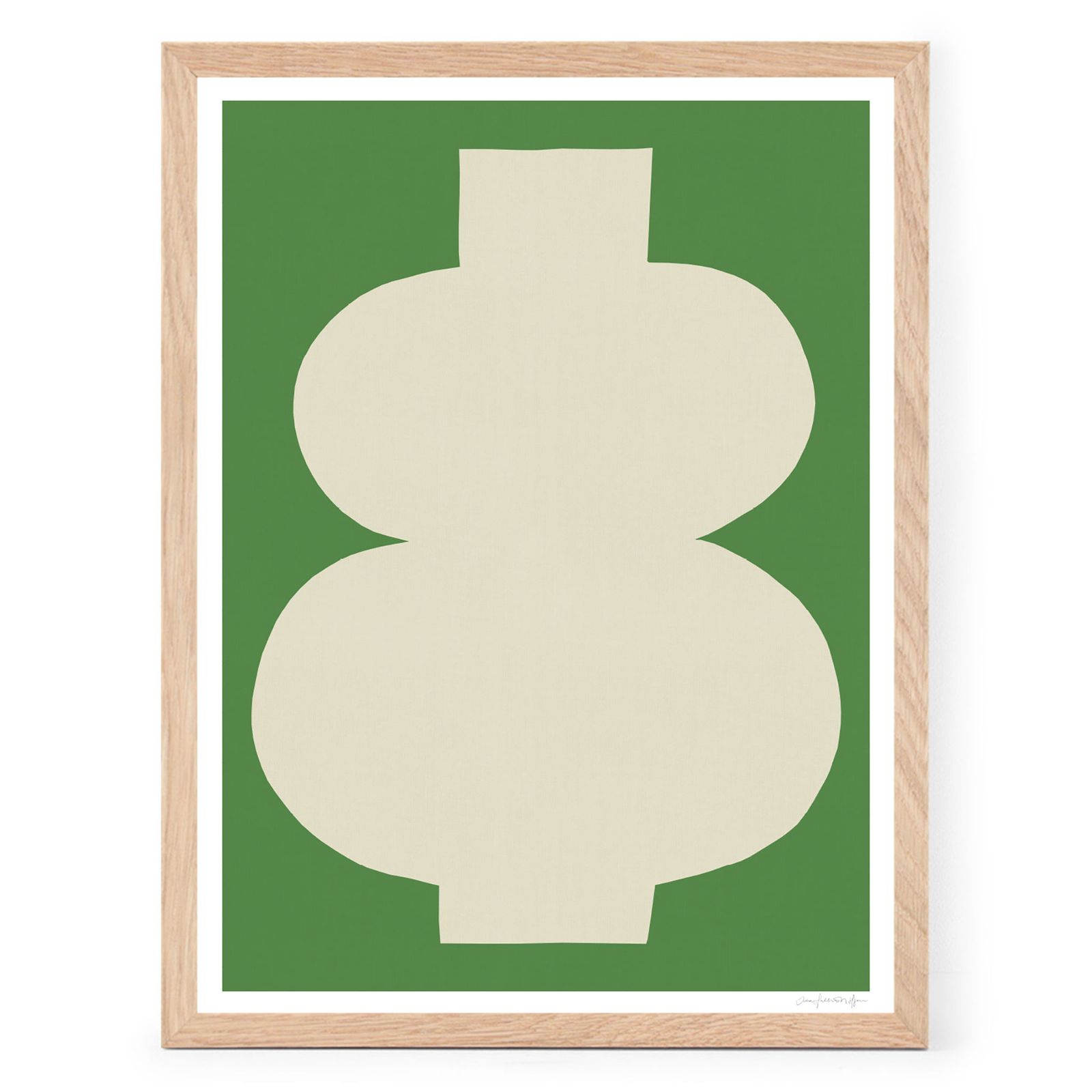 The Poster Club アートポスター 30×40cm Verde ポスタークラブ 北欧