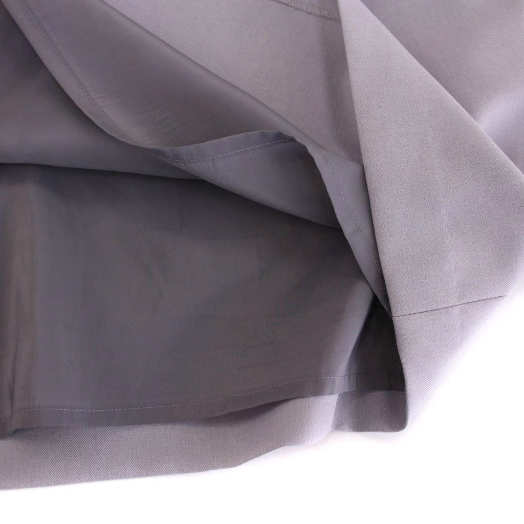  ローズティアラ Rose Tiara 袖プリーツ ワンピース ひざ丈 長袖 パール装飾 46 ライトパープル 薄紫 51016-418 YM 長袖 七分袖 ひざ丈ワンピース