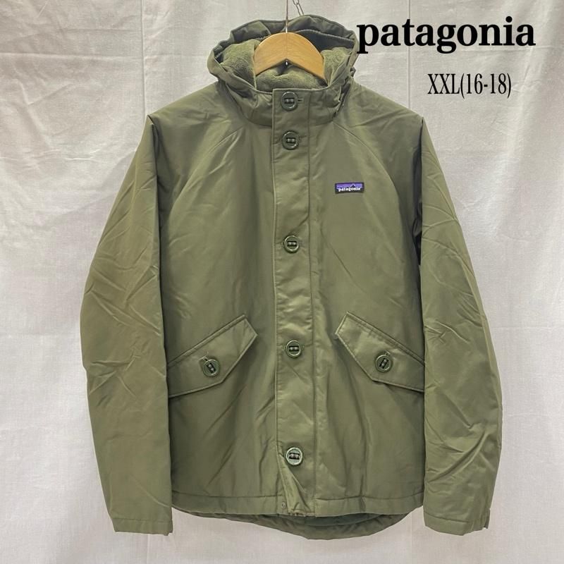 パタゴニア 68045 Boys Insulated Ismus Jacket XXL(16-18) オリーブ